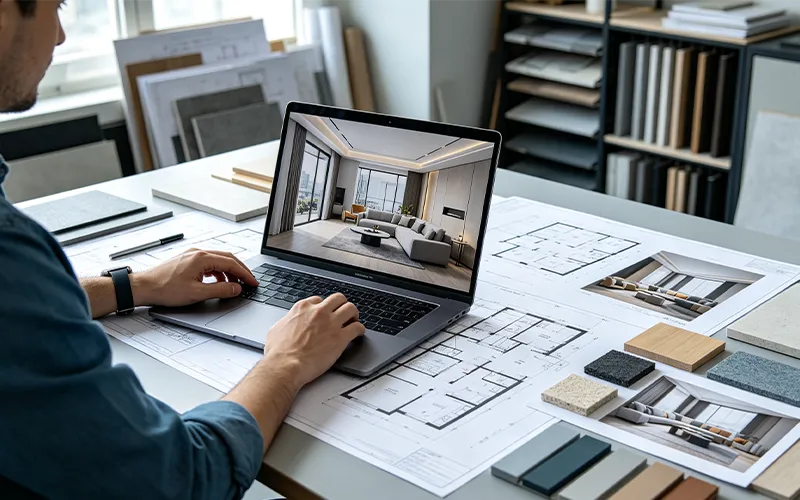 Free 3D renderings & space layout