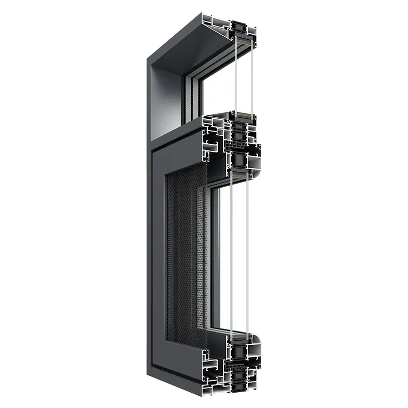 Z116XS Integrated Window-Screen System Window