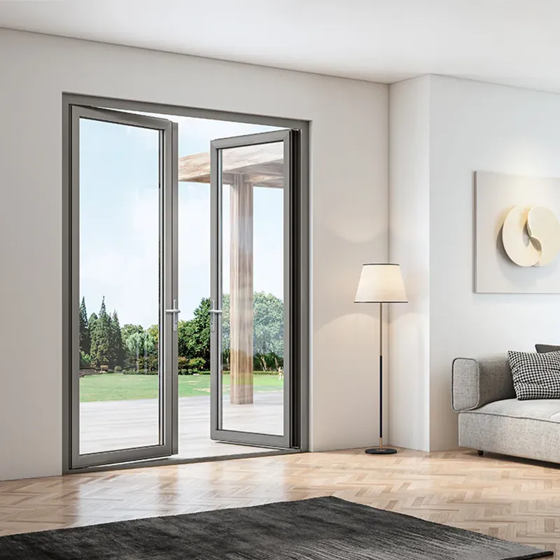 50 SERIES Plain Aluminum Hinged Door