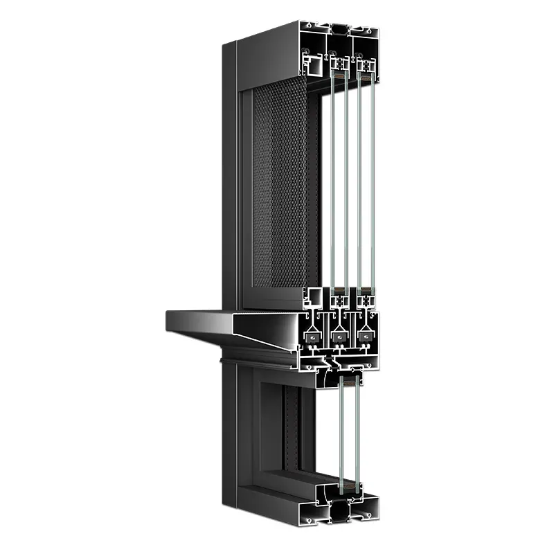 T128 Six-track Suspended Sliding Window