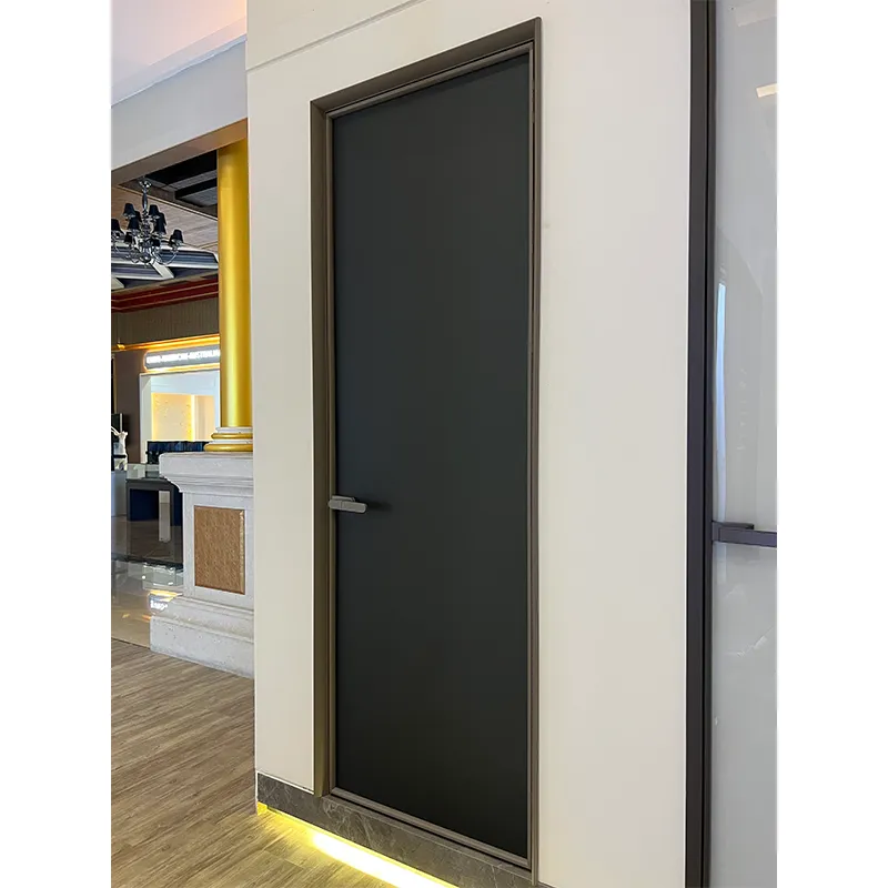 Extremely narrow swing door view 2