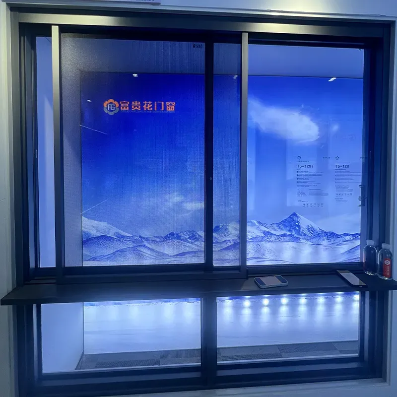 T128 Six-track Suspended Sliding Window