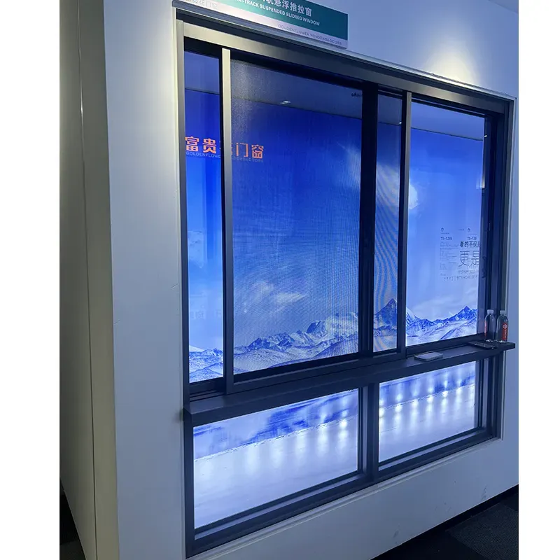 T128 Six-track Suspended Sliding Window view 5