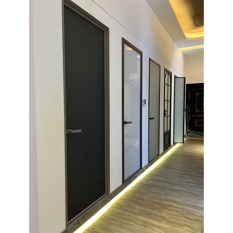 Extremely narrow swing door view 5