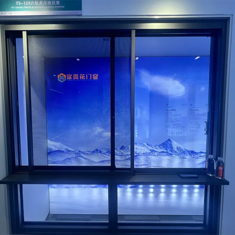 T128 Six-track Suspended Sliding Window view 6