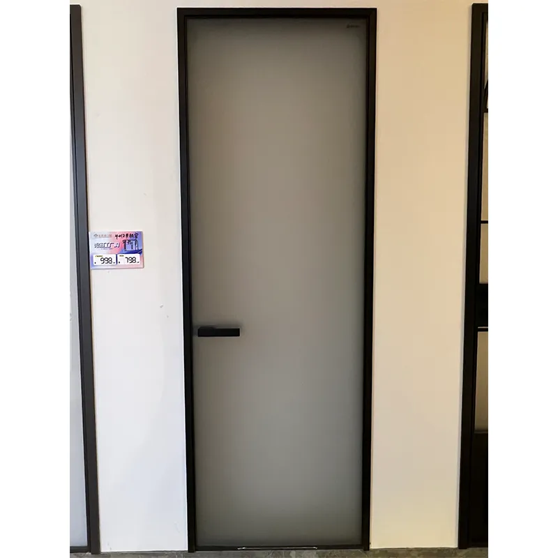 Extremely narrow swing door view 9