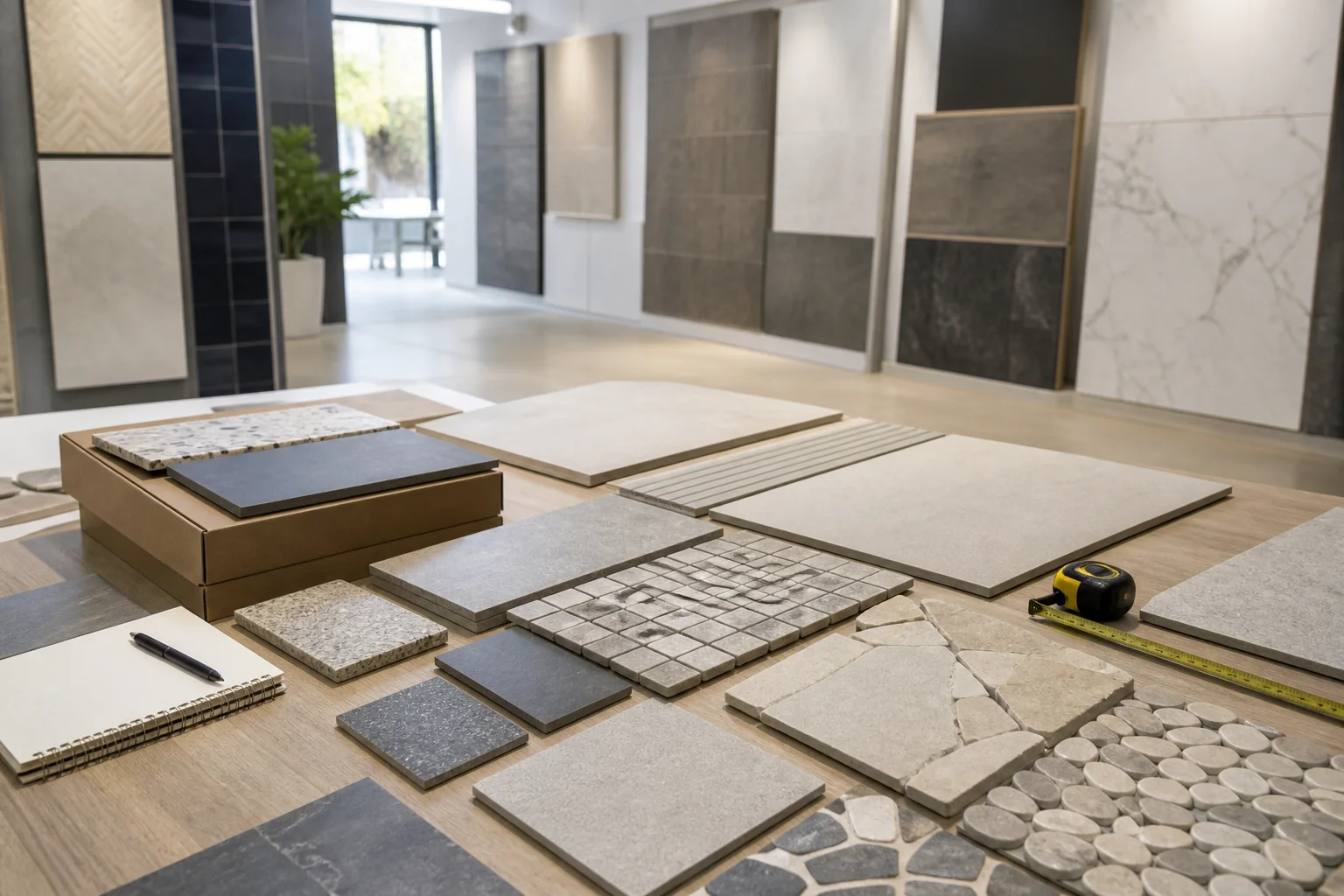 Tiles and Tiling: Sizes, Coverage and Ordering Guide