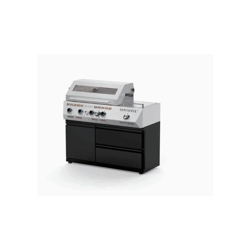 4-Burner Stainless Steel BBQ Grill Cabinet GP-GVC4T
