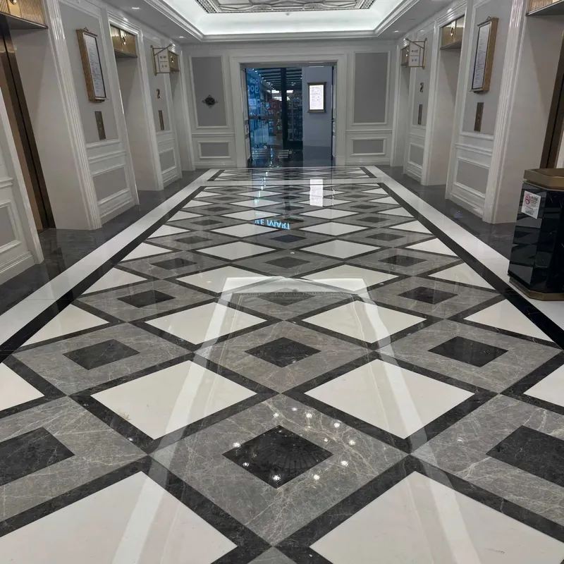 Black and White Natural Luxury Stone Slab FW-LS-062