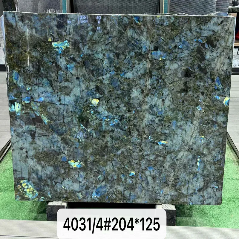 Blue Green Natural Luxury Stone Slab FW-LS-080