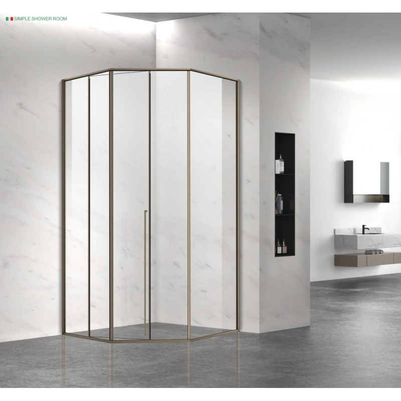 C001 Diamond-shaped Sliding Door
