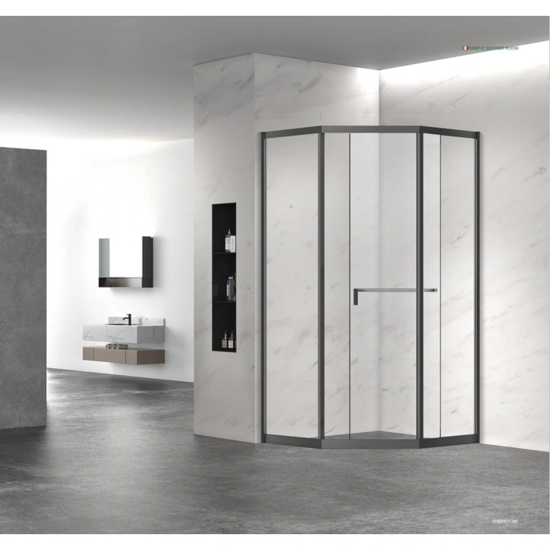 C002 Diamond-Shaped Sliding Door