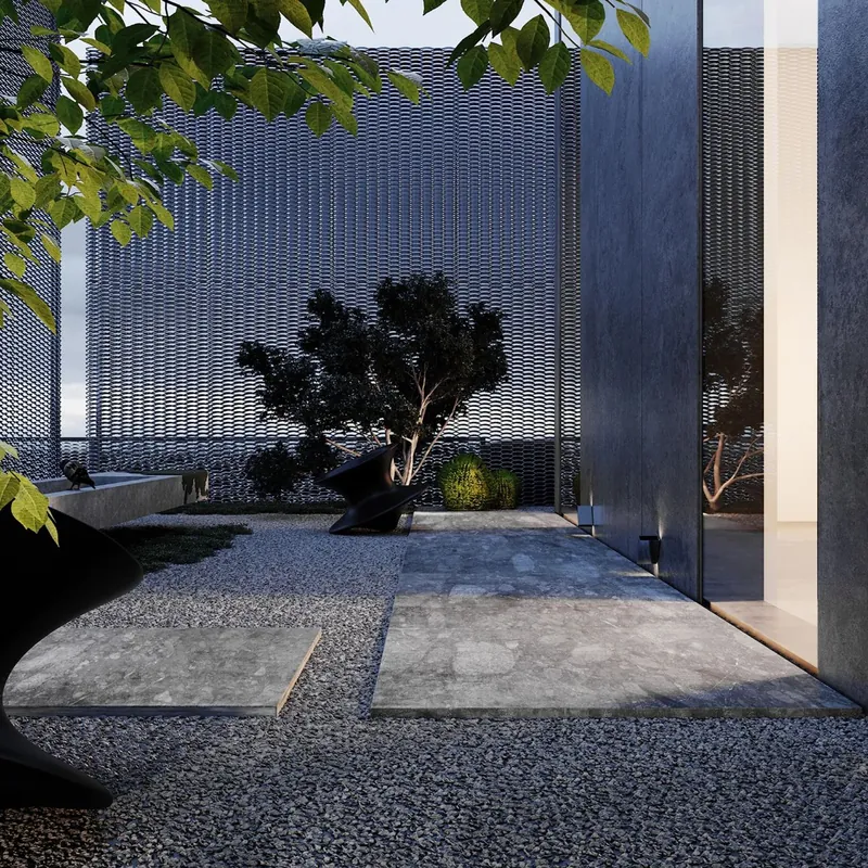 Charcoal Gray Natural Limestone Tile FW-LI-014