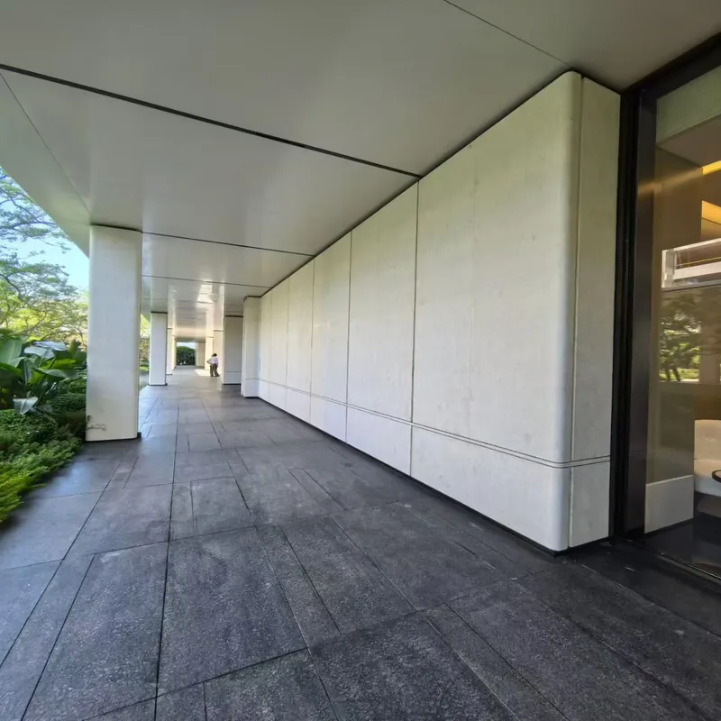 Clean White Architectural Limestone FW-LM-006