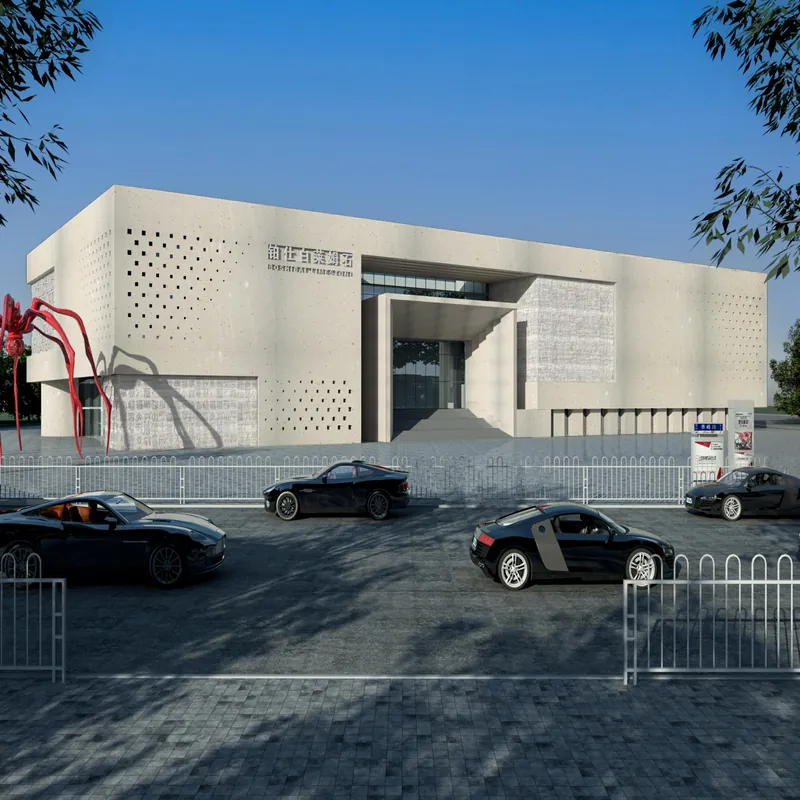 Clean White Architectural Limestone FW-LM-006 view 2