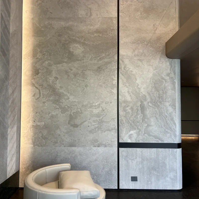Dark Charcoal Natural Limestone Tile FW-LI-008 view 2