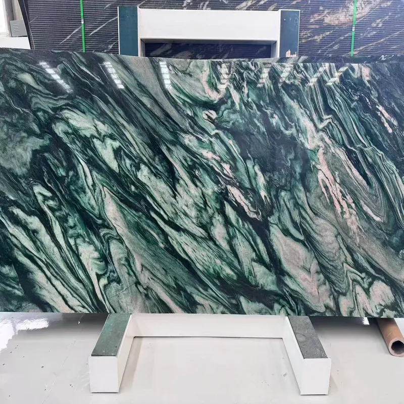 Emerald Black Natural Luxury Stone Slab FW-LS-074