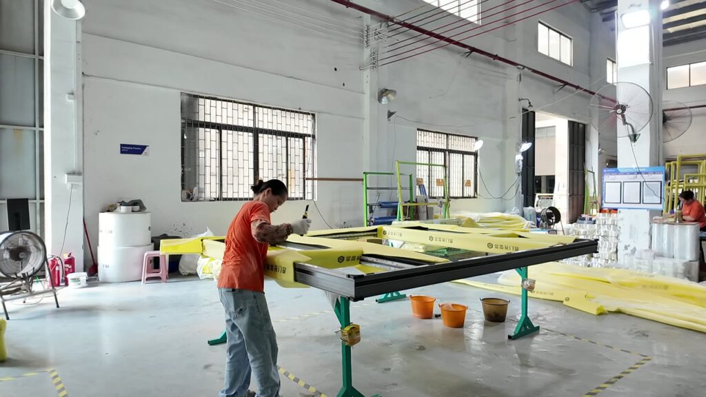 Frame Cleaning & Packing