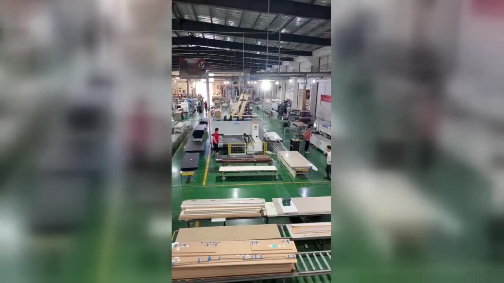 Panel Cutting & Sorting Area