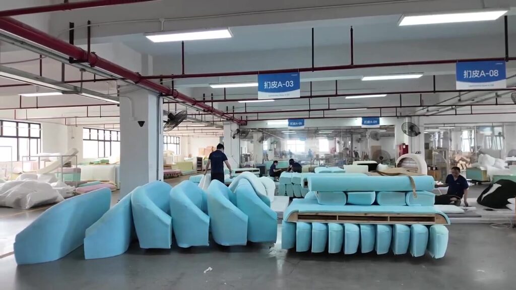 Sofa Cushion Production