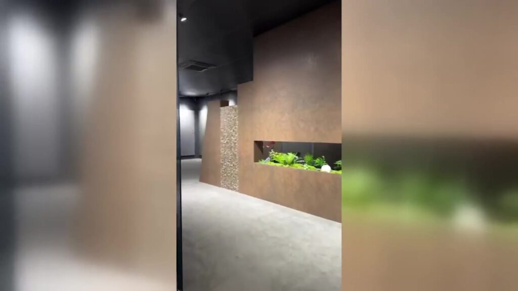 Stone Slab Display Corridor