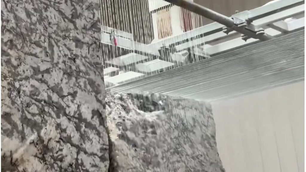 Stone Slab Cutting Process