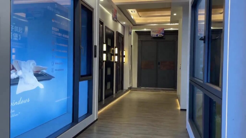 Entrance Door Display Corridor