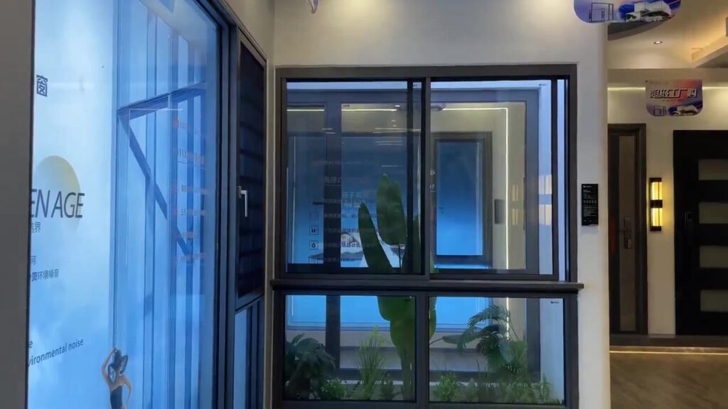 Black Aluminium Window System