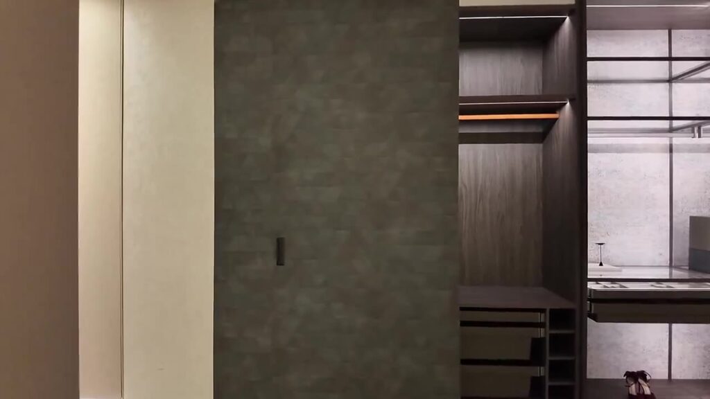 Automated Concealed Wardrobe