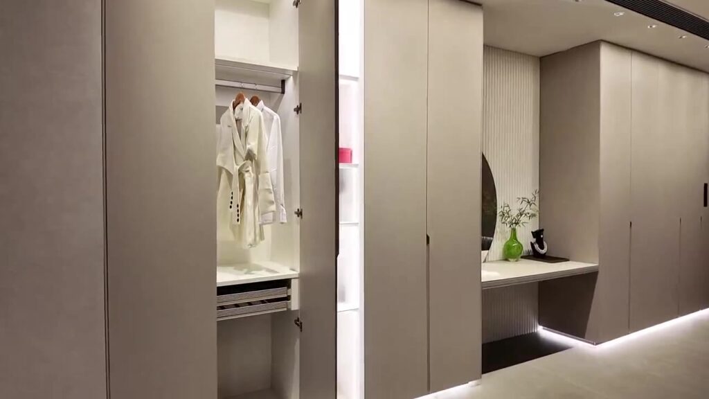 Dressing Room Storage Details