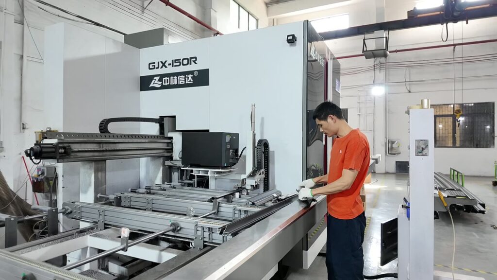 Window Profile Processing Line