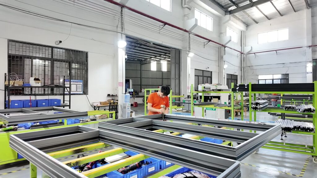 Aluminium Frame Quality Check