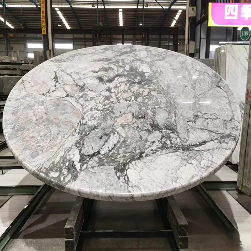 Gray and Purple Natural Luxury Stone Slab FW-LS-070 view 6