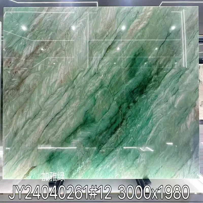 Jade Green Natural Luxury Stone Slab FW-LS-079