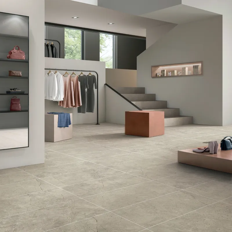 Pale Beige Natural Limestone Tile FW-LI-010