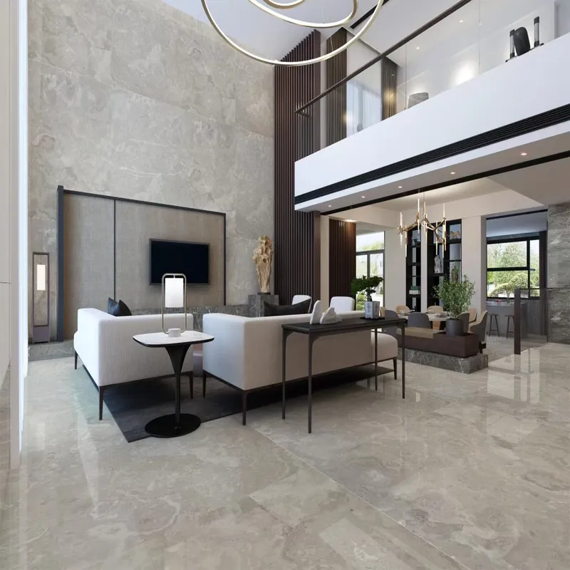 Pale Beige Natural Limestone Tile FW-LI-010 view 2