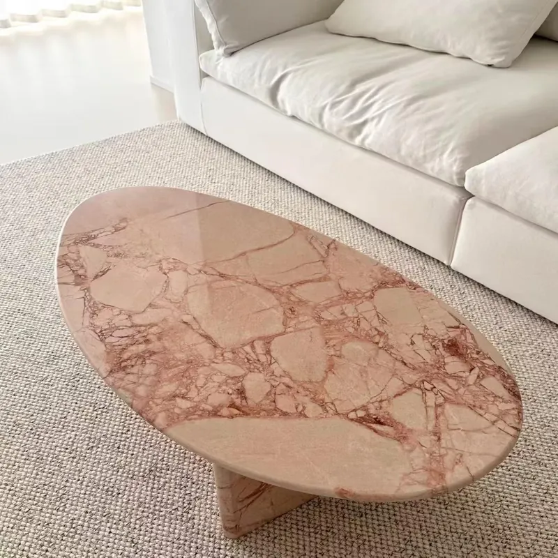 Rose Pink Natural Luxury Stone Slab FW-LS-060 view 3