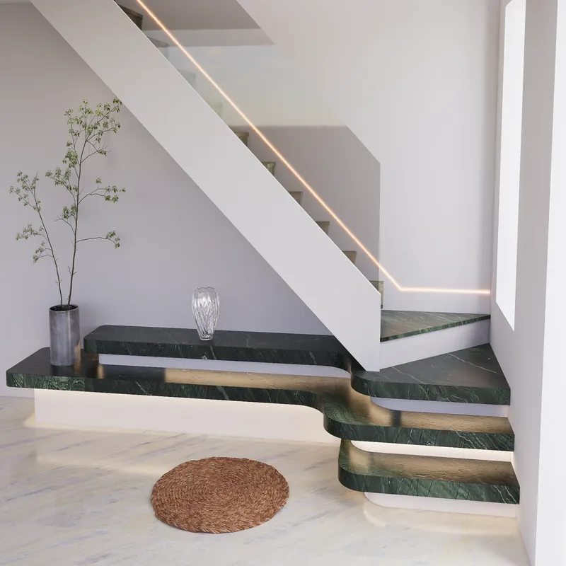 Soft Gray Natural Luxury Stone Slab FW-LS-019