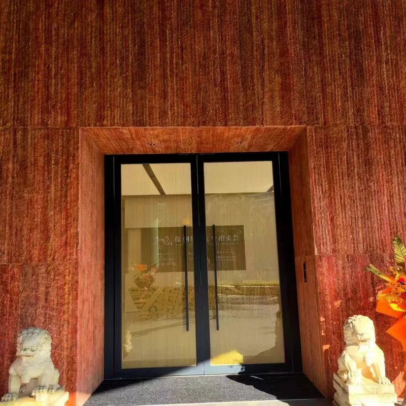 Terracotta Red Natural Travertine Stone FW-TR-003