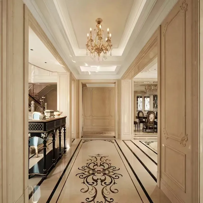 Warm Cream Natural Limestone Tile FW-LI-005 view 2