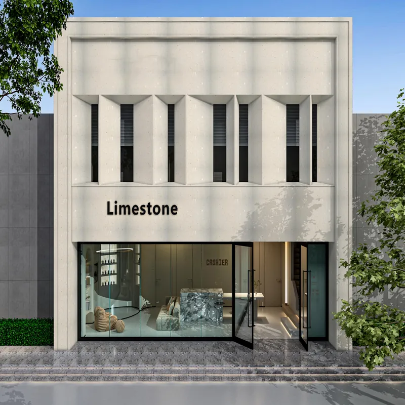 Warm Ivory Architectural Limestone FW-LM-003