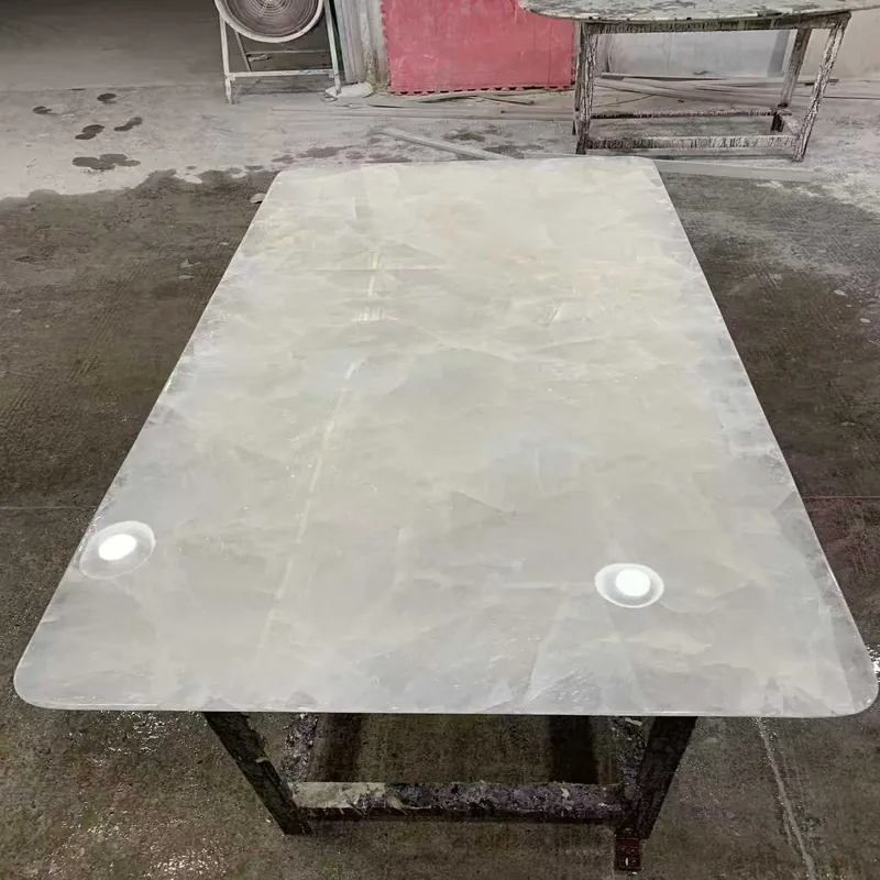 Warm Ivory Natural Luxury Stone Slab FW-LS-069