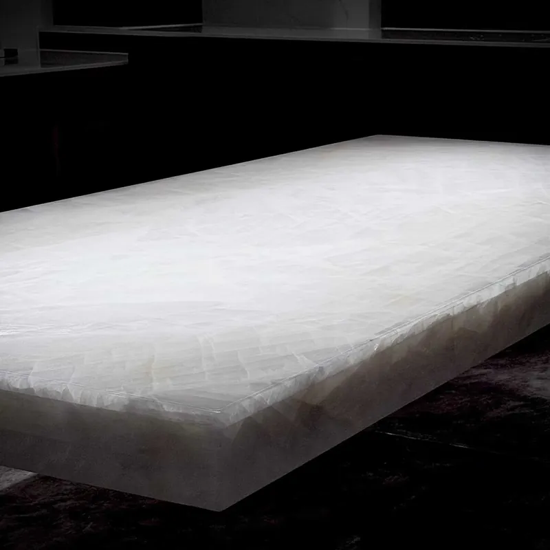 Warm Ivory Natural Luxury Stone Slab FW-LS-069 view 3