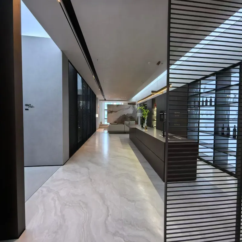 White and Gray Natural Limestone Tile FW-LI-007