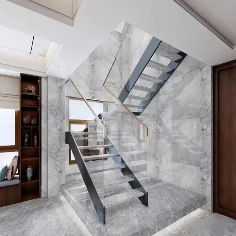 White and Gray Natural Limestone Tile FW-LI-011