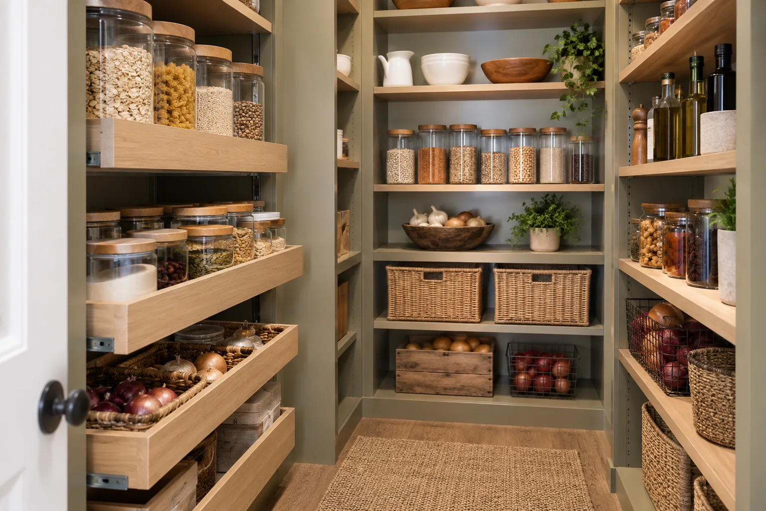 Pantry Shelves and Pull-Out Storage: Organisation Guide