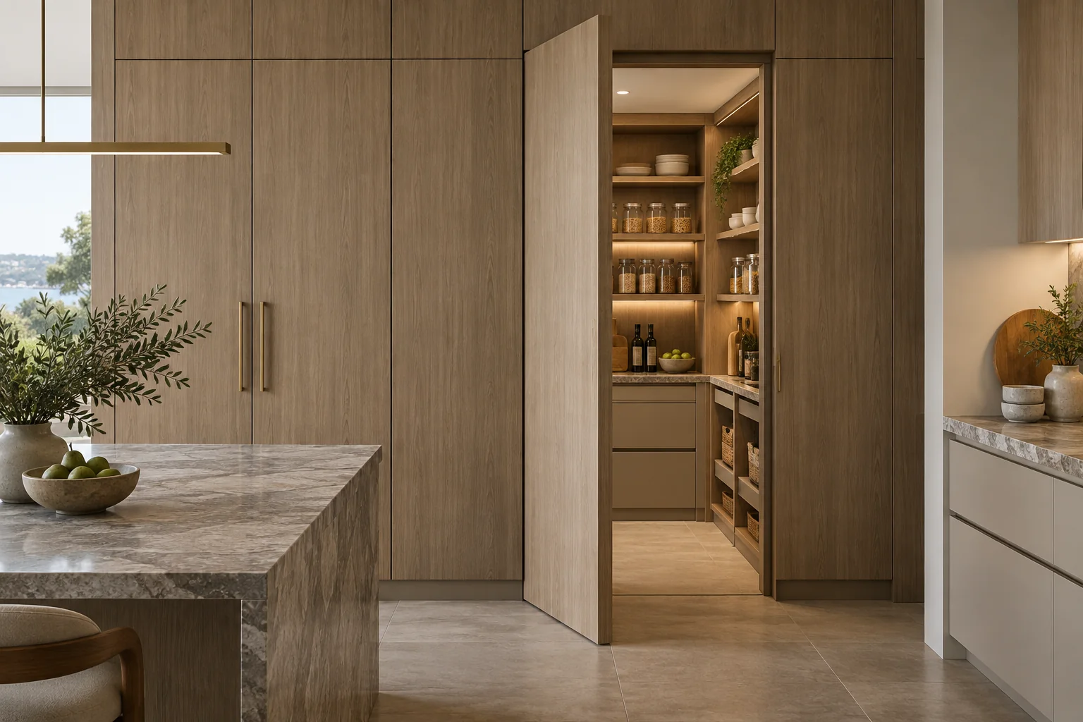 Hidden Walk-In Pantry Ideas and Concealed Door Guide